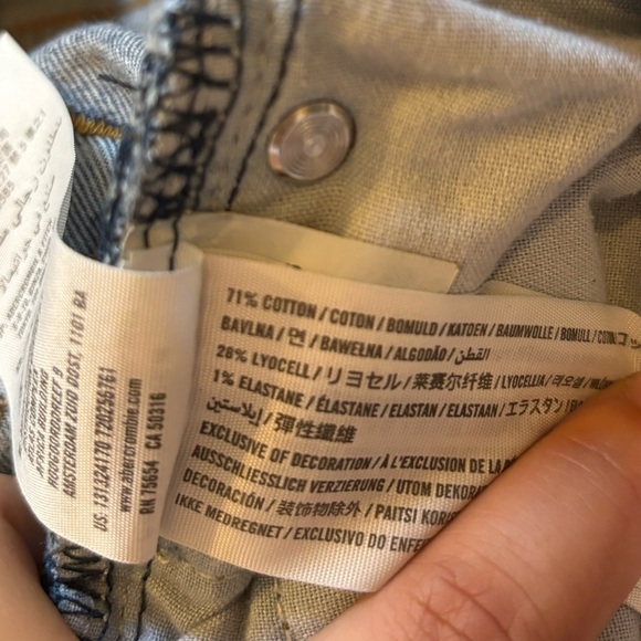 Abercrombie & Fitch Rustin Athletic Slim Jean Women’s Size 29 - Picture 5 of 5